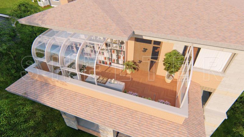 別墅露臺改造陽光房注意事項